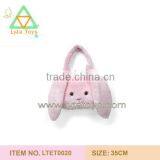 Lovely Soft Rabbit Plush Bag for kids