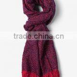 2016 Fashion Custom Made Mens Wool Woven Fringed Scarfs thumbnail-6