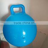 25cm Size Inflatable Pvc Bouncing Hopper Ball for Kids With Handle thumbnail-4