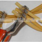 Hot Selling Outdoor Handle Hunting Slingshot Toy Rubber Sling Shot Catapult +4pcs Pinball thumbnail-4