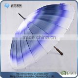 wholesale china factory stick wooden umbrella
