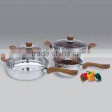 7pcs Stainless Steel Cookware Set