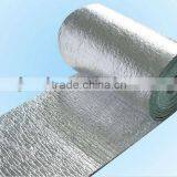 Double Side Fire-resistant EPE Foam Foil Insulation With Woven Cloth