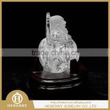 crafts business gifts office desk ornament home decoration crystal buddha statue figurine