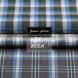 100%Cotton Heather Carbon Peached Check Shirting Fabric thumbnail-2