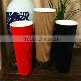 Custom Printed Disposable Ripple Wall Paper Cup for Shop Wholesale thumbnail-3