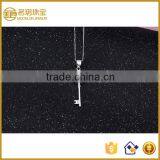 Unique Silver Cubic Zirconia Necklace Pendant Sets thumbnail-5