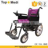 TOPMEDI Best Selling Cheap Price Foldable Electric Wheelchair for Elderly and Disabled People thumbnail-2