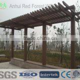 Bamboo Plastic Composite Landscape Pergola