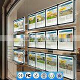 Cable Real Estate Light Window Display Led Light Pocket Illuminated Acrylic Holders thumbnail-5