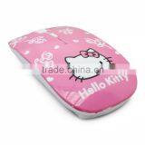 Utra Thin Pink 2.4Ghz New Optical Usa Practice Mouse thumbnail-3