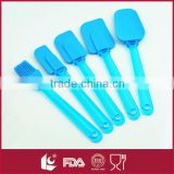 High temperature 5pcs silicone spatula/silicone brush