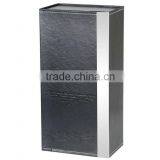 Factory Wholesale Custom Luxury Single Bottled Wine Box, Leather Black Beautiful Gift Box