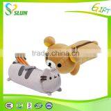 Plush Pencil Bag With Dairy Cow Chain Decoration thumbnail-4