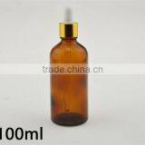 China 100ml CLEAR Glass Dropper Bottles AMBER Essential Oil Bottle Ejuice Bottle for e Liquid Flavor thumbnail-3