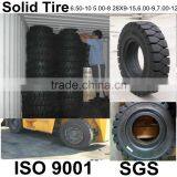 Forklift Solid Tyres 300-15, Pneumatic Shaped SOLID Tyre 6.50-10 6.00-9 8.15-15 28x9-15 thumbnail-1