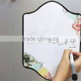 New Design Fridge Magnet Notepad Dry Erase White Board With Marker Writing Board for Gifts Decoratice Magnet Board for Fridge thumbnail-3