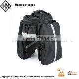 Bike Rear Tank Tour Luggage Saddle Waterproof Bags Black New thumbnail-4