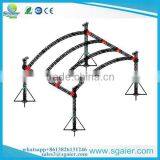 Aluminum Arch Roof Truss ,curve Roof Truss 4 Pillar 12m by 10m for Sale thumbnail-2