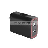 New 2 port QC2.0 USB Wall Charger travel Adapter Intelligent Detect & Fast Charging,black