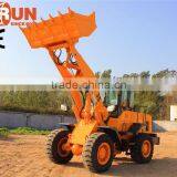Everun Brand CE Approved 3 Ton Small Wheel Loader With Grapple/Grass Forks For Sale thumbnail-5