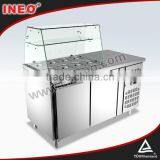 Commercial Stainless Steel Sandwich Display Cooler/Sandwich Counter/Sandwich Showcase thumbnail-1