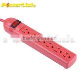 H80172 UL/CUL 6 outlet power strip with surge protectors