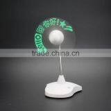 USB Fan Promotional Usb Fan Fashion Program Usb Led Fan Usb Programmable Led Message Fan thumbnail-2