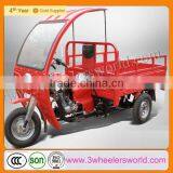 Africa Type,New Sale 150CC/200cc Cabin Three Wheel Food Tricycle Cart for Sale thumbnail-5