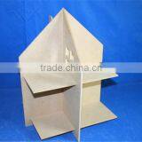 Unique Design Office Use Unfinished Desktop Wood Rack Display Shelf thumbnail-5