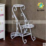 PN Newest Style Home & Garden Supplier Plant Pot Rack Standing Metal Flower Rack thumbnail-2