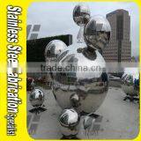 Outdoor Sculpture Stainless Steel Garden Sculpture Stand Sculpture thumbnail-3
