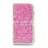 For Iphone6 Shiny PU Leather Flip Phone Case, Glittering Leather Phone Cover, pu Leather Flip Case for Iphone6 thumbnail-4