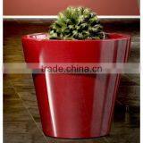 FO-306 Round Tapered Fiberglass Planter for Decoration thumbnail-2
