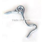 Safety Gate Zinc Plated Hook With Screw Eyes-2-pack thumbnail-2