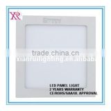 12W led panel light with ce rohs certificate, shenzhen led panel light price