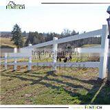 American Style PVC Post and Rail Fence thumbnail-1