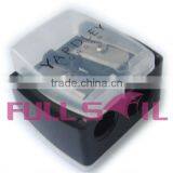 2013 Doulbe Holes Plastic Cosmetic Pencil Sharpener