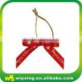 Fancy Printed Saitn Ribbon Bow for Decoration thumbnail-1