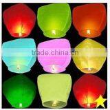 2015 Cheap Wholesale ECO-friendly Chinese Paper Flying Sky Lantern for Christmas thumbnail-1