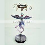 Glass Jewellery Display With Butterfly thumbnail-1