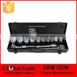 15pcs 3/4" Ratchet Socket Set.Sockets/ Ratchet Handle/ Sliding Bar/ Telescopic Bar/ Metal Case.T0017 thumbnail-1