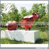 Outdoor Large Bronze Bull Sculpture thumbnail-3