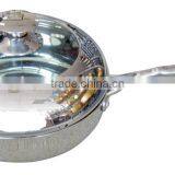 12pcs High Quality With Combined Lid Stainless Steel Cookware Pots Set thumbnail-2