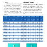 Economy LCD/DLP Projector Lamp(Wick/Burner) thumbnail-3