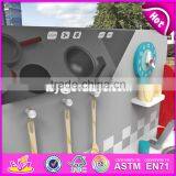 New Design Children Pretend Play Wooden Toy Kitchen Set W10C292 thumbnail-4