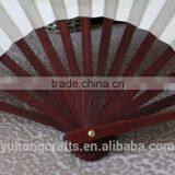 Personalized Large Size Bamboo Fan for Gift thumbnail-4