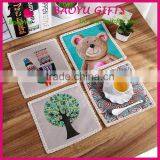 Fashionable Home Decoration Dinner Napkin Linen Cotton Folding Design Napkin Serviette thumbnail-1