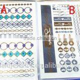 T001-007 Personal Care Body Art Sexy New Design Flash Gold Tattoo Removal thumbnail-1