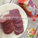 Baked Purple Potato Crisps Delectable thumbnail-1